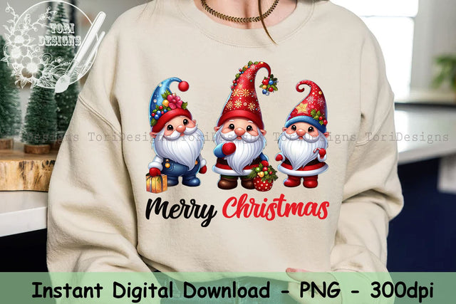 Merry Christmas Gnomes Png, Gnomes Design, Christmas Sublimation,Christmas Png File,Christmas Gnomes Png, Family Gnomes Png, Sublimation Design Sublimation ToriDesigns 