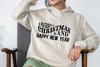 Merry Christmas & Happy New Year SVG Angelina750 