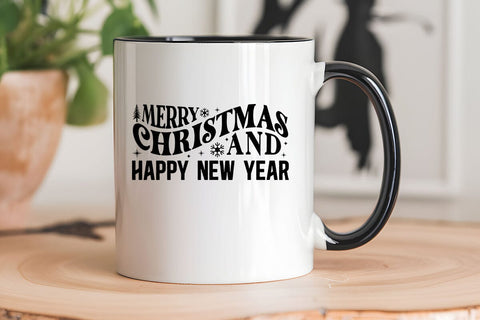 Merry Christmas & Happy New Year SVG Angelina750 