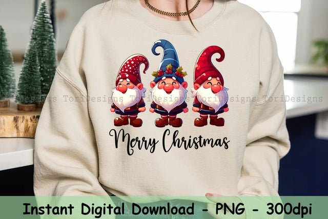 Merry Christmas, Merry Christmas Gnomes Png, Christmas Gnomes Png, Christmas Gnome,Gnome Png,Gnomes Sublimation Design Sublimation ToriDesigns 