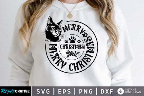 merry christmas merry christmas SVG Design SVG Regulrcrative 