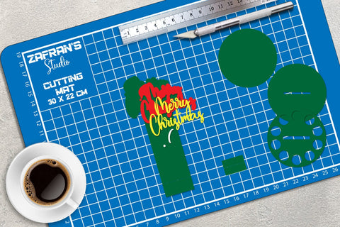 Merry Christmas Money Cake 5 3D Paper zafrans studio 