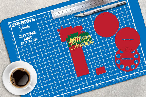 Merry Christmas Money Cake 8 3D Paper zafrans studio 