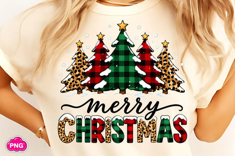 Merry Christmas PNG, Believe in the Magic of Christmas PNG Sublimation DesignPlante 503 