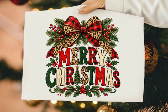 Merry Christmas PNG, Christmas PNG Sublimation SVGista 