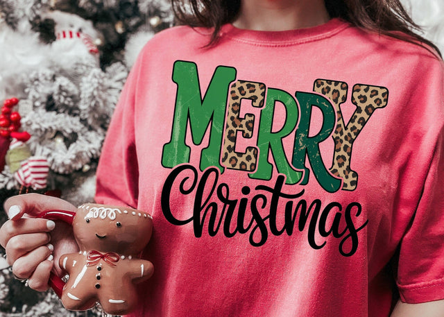 Merry Christmas Png, Christmas Season PNG, Merry Christmas Leopard Png SVG DesignDestine 