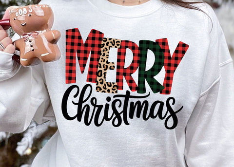 Merry Christmas Png, Christmas Season PNG, Merry Christmas Leopard Png SVG DesignDestine 
