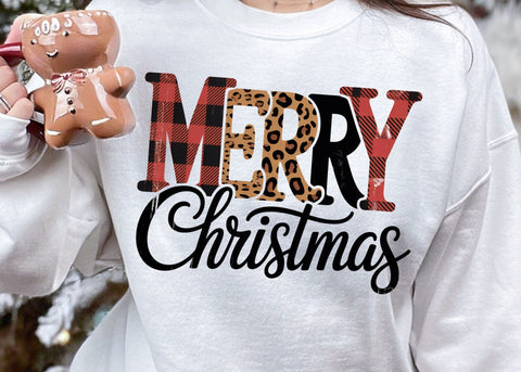 Merry Christmas Png, Christmas Season PNG, Merry Christmas Leopard Png SVG DesignDestine 