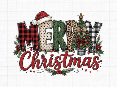Merry Christmas PNG, Digital Download PNG SVG artprintfile 
