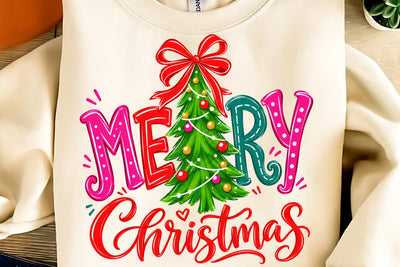 Merry Christmas PNG, Funny Christmas PNG Sublimation DesignPlante 503 