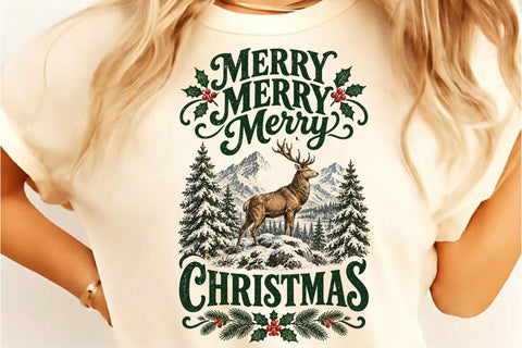 Merry Christmas PNG, Funny Christmas PNG Sublimation SVGista 