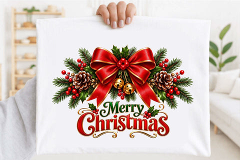 Merry Christmas PNG Sublimation Sublimation SVGArt 
