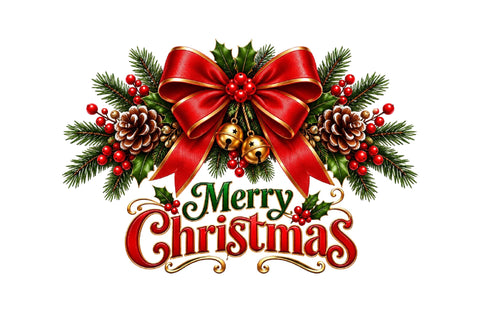 Merry Christmas PNG Sublimation Sublimation SVGArt 