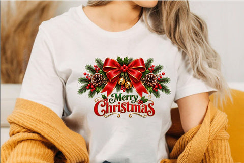 Merry Christmas PNG Sublimation Sublimation SVGArt 