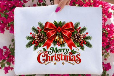 Merry Christmas PNG Sublimation Sublimation SVGArt 