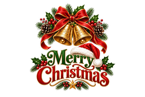 Merry Christmas PNG Sublimation SVGArt 