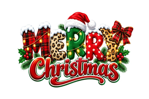 Merry Christmas PNG Sublimation SVGArt 