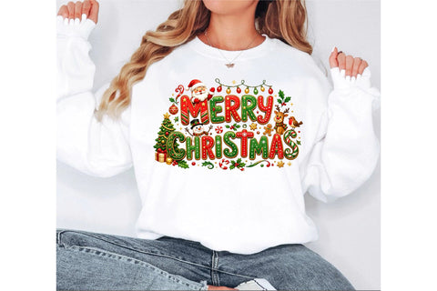 Merry Christmas PNG Sublimation SVGArt 