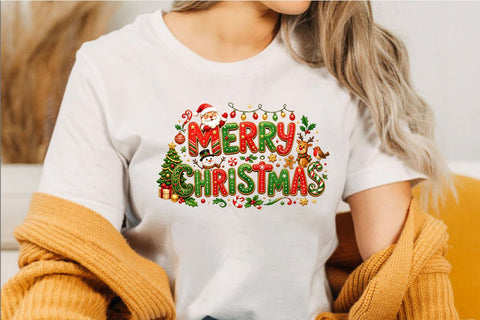 Merry Christmas PNG Sublimation SVGArt 