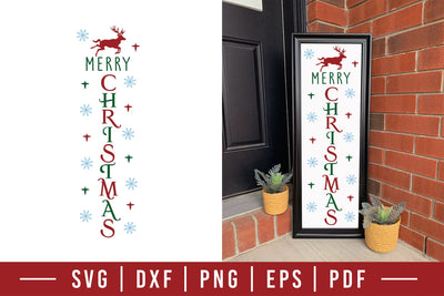 Merry Christmas Porch Sign SVG SVG CraftLabSVG 