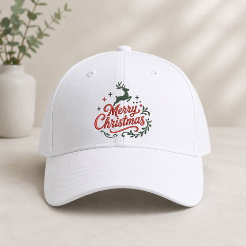 Merry Christmas Reindeer Machine Embroidery Design – Holiday Christmas Embroidery File Embroidery/Applique DESIGNS PatternFeed8 