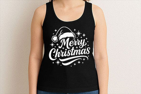 Merry Christmas Santa Hat PNG SVG BillahCrafts 