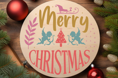 merry christmas SVG Angelina750 