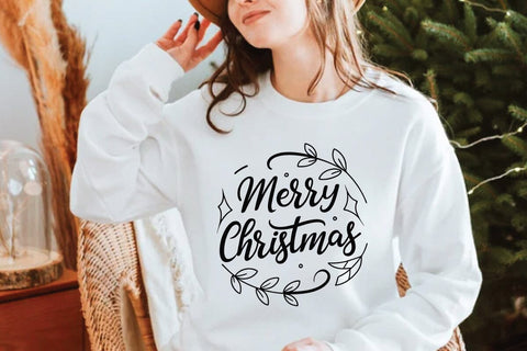 Merry christmas SVG Angelina750 