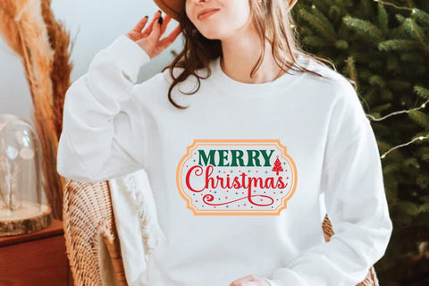 Merry christmas SVG Angelina750 