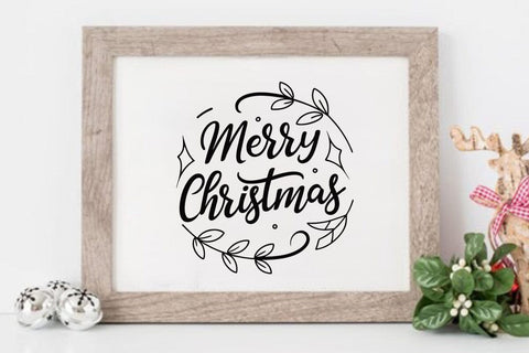 Merry christmas SVG Angelina750 