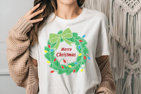 merry christmas SVG Angelina750 