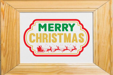 Merry christmas SVG Angelina750 