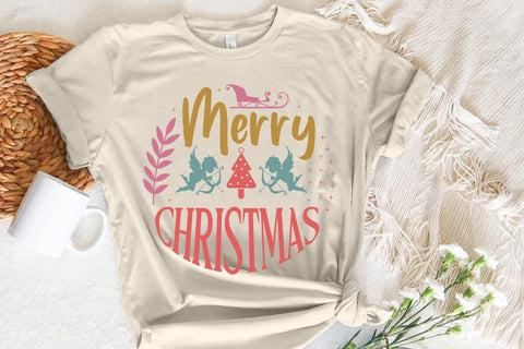 merry christmas SVG Angelina750 