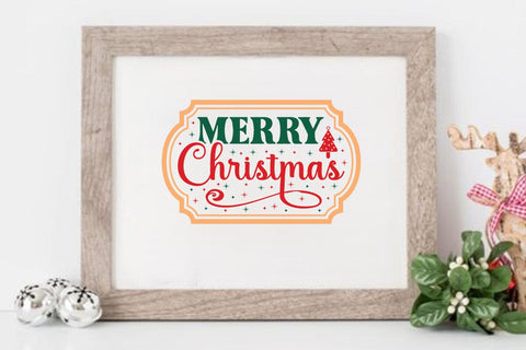 Merry christmas SVG Angelina750 