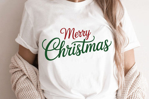 Merry Christmas SVG Angelina750 