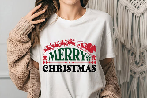 Merry Christmas SVG Angelina750 