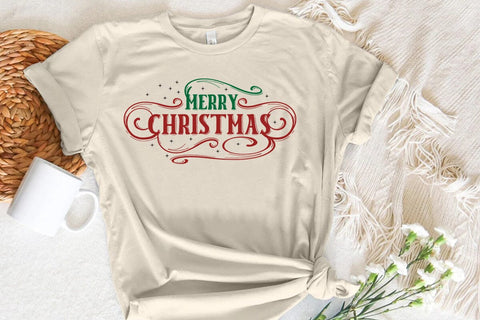 Merry christmas SVG Angelina750 