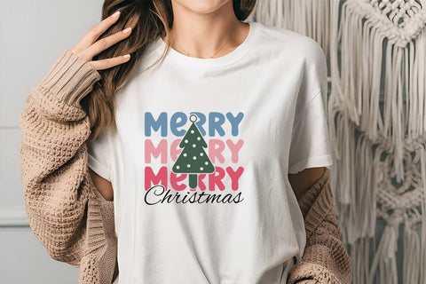 merry christmas SVG Angelina750 