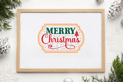 Merry christmas SVG Angelina750 