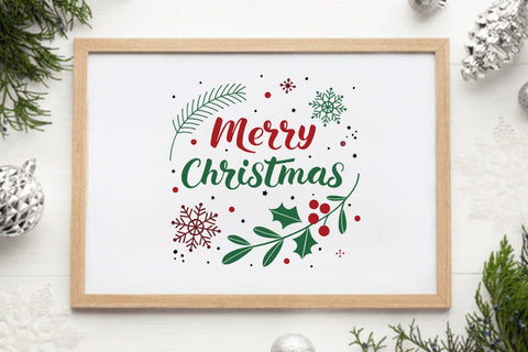 Merry christmas SVG Angelina750 