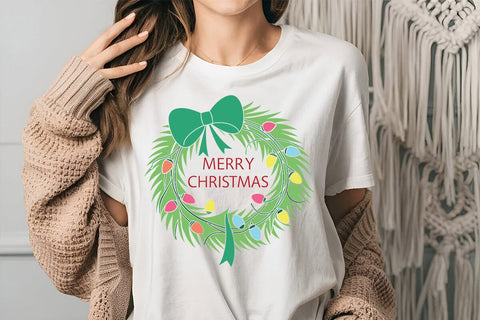 merry christmas SVG Angelina750 
