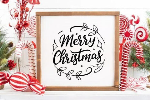 Merry christmas SVG Angelina750 