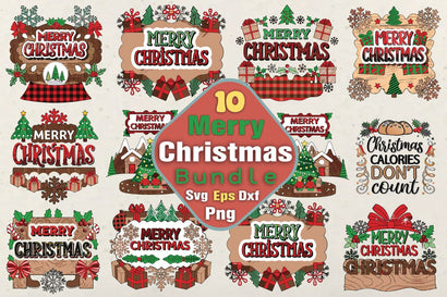 Merry-Christmas-Svg-Bundle SVG Angelina750 