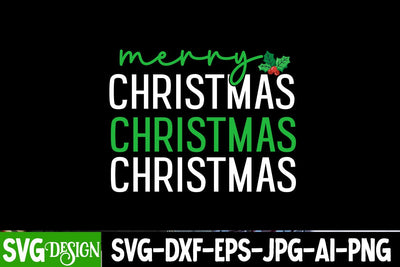 Merry Christmas SVG Cut File, Merry Christmas SVG Design, Christmas Sublimation ,Christmas Sublimation Bundle,Christmas Sublimation PNG SVG BlackCatsMedia 