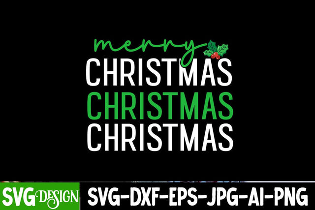 Merry Christmas SVG Cut File, Merry Christmas SVG Design, Christmas Sublimation ,Christmas Sublimation Bundle,Christmas Sublimation PNG SVG BlackCatsMedia 