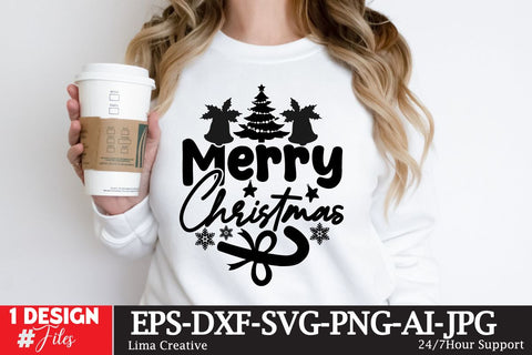 Merry Christmas SVG Cut File SVG Insomnia Std 