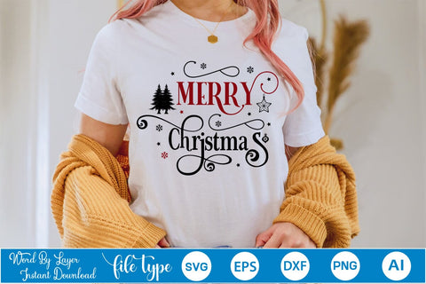 Merry Christmas SVG Design, Christmas SVG Design, SVGs,Quotes and Sayings,Food & Drink,On Sale, Print & Cut SVG DesignPlante 503 