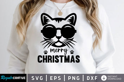 Merry christmas SVG Design SVG Regulrcrative 