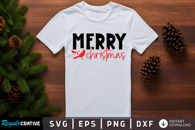 Merry christmas SVG Design SVG Regulrcrative 