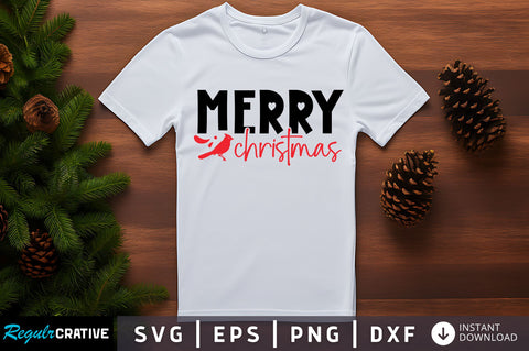 Merry christmas SVG Design SVG Regulrcrative 